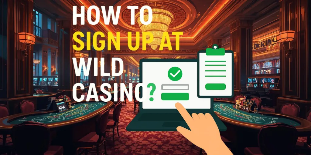 How to Sign Up at Wild Casino