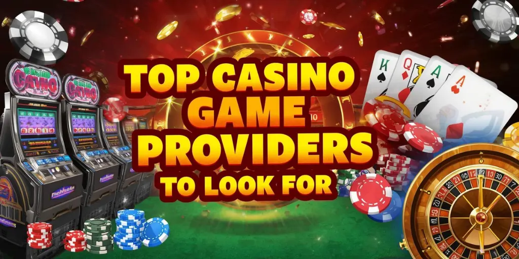 Top Casino Game Providers To Look For
